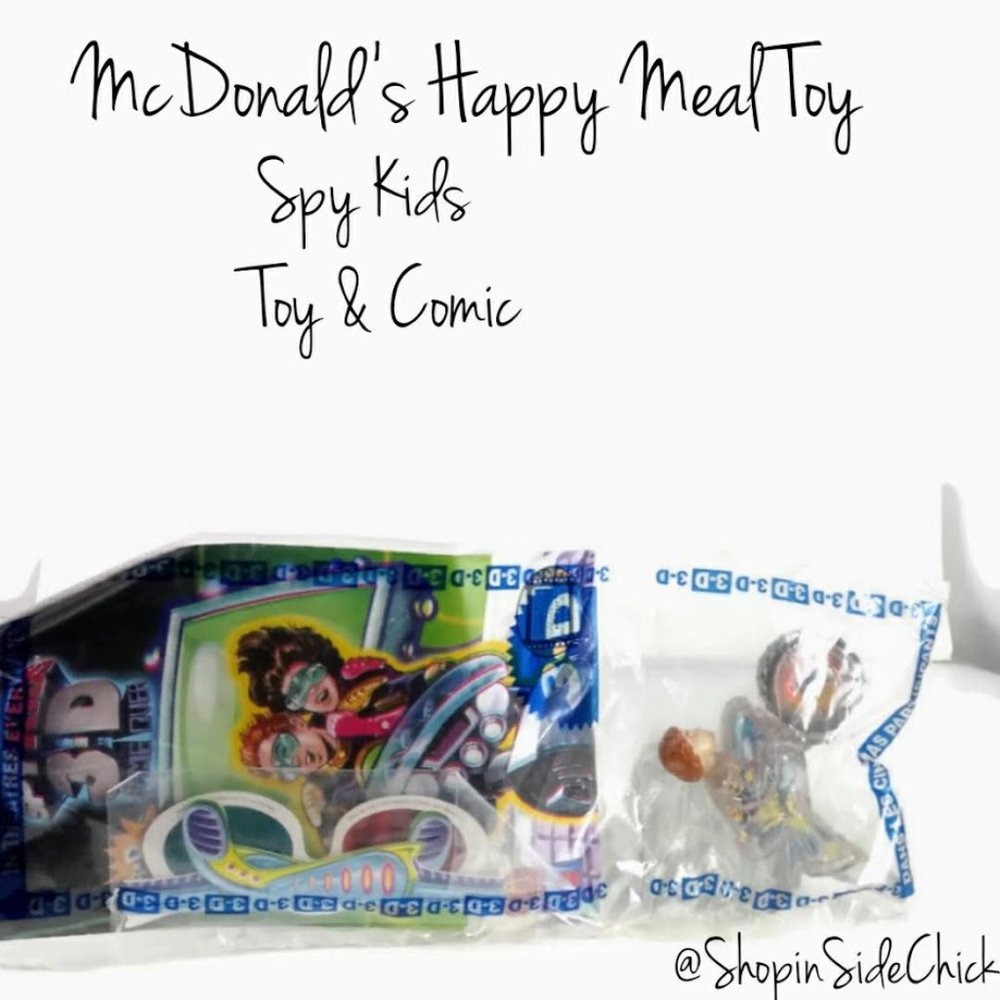 Spy Kids Juni On Cycle Toy & Comic Book